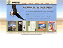 Tablet Screenshot of amerlitho.com